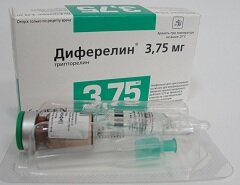 Уколы Диферелин 3,75 мг