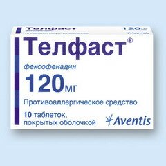 Телфаст в таблетках (120 мг)