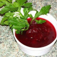 Клюквенный соус — соус из ягод клюквы