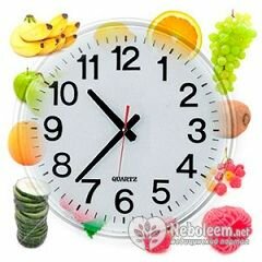 Диета по часам - принцип питания для пунктуальных людей