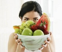 Примерное меню фруктово-овощной диеты для похудения