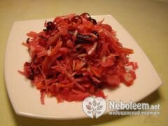 Салат Щетка для похудения - обилие овощей с высоким содержанием неперевариваемых пищевых волокон