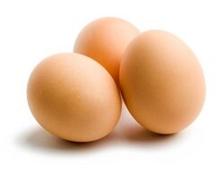 Яйцо куриное - источник белка, необходимого для мышц