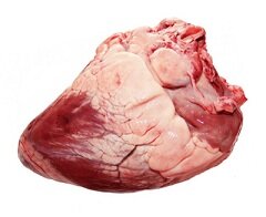 Калорийность говяжьего сердца - 96 калорий на 100 г