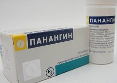 Панангин - таблетки для лечения гипокалиемии легкой стадии