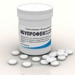 Ибупрофен - анальгетик от головной боли в висках